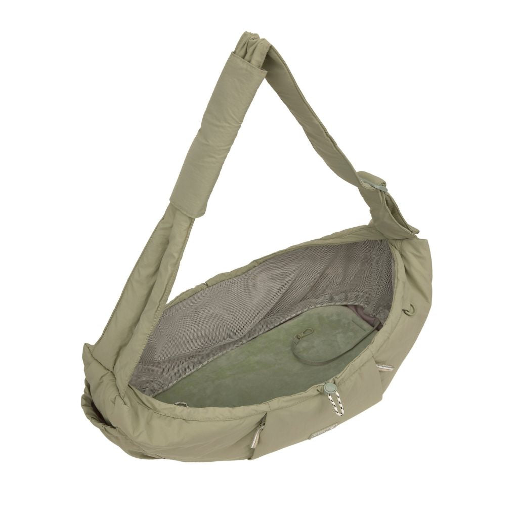 Palopa-Hundetragetasche-Bara-Crinkled-Pale-Olive