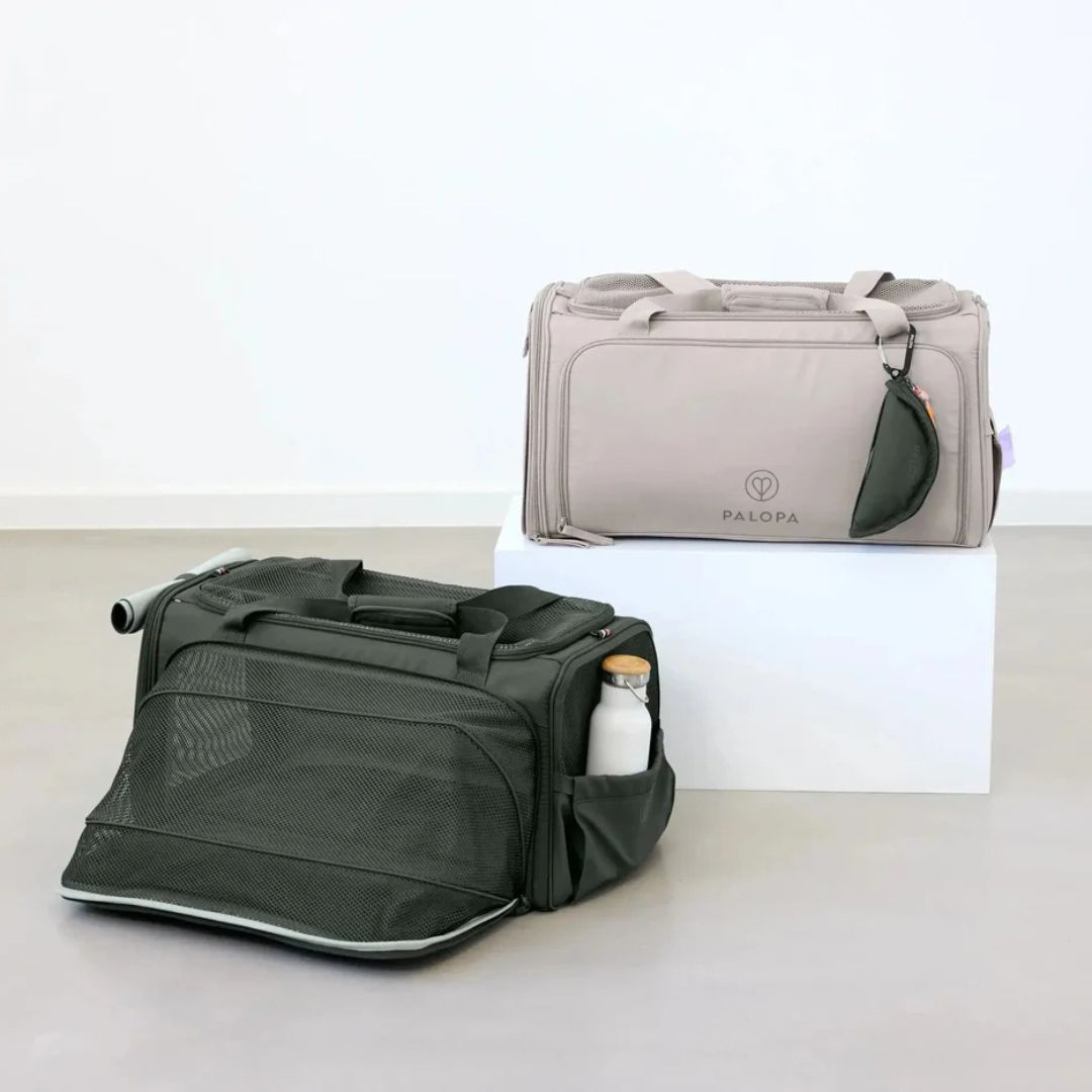 Palopa-Hundetragetasche-Benno-Dunkelgrün-Farben