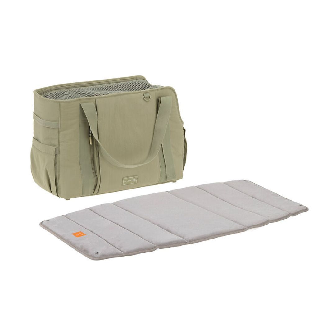 Palopa-Hundetragetasche-Weda-Crinkled-Pale-Olive-2