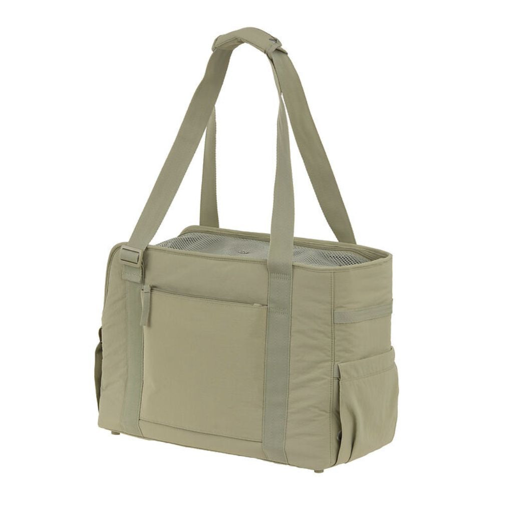 Palopa-Hundetragetasche-Weda-Crinkled-Pale-Olive-3