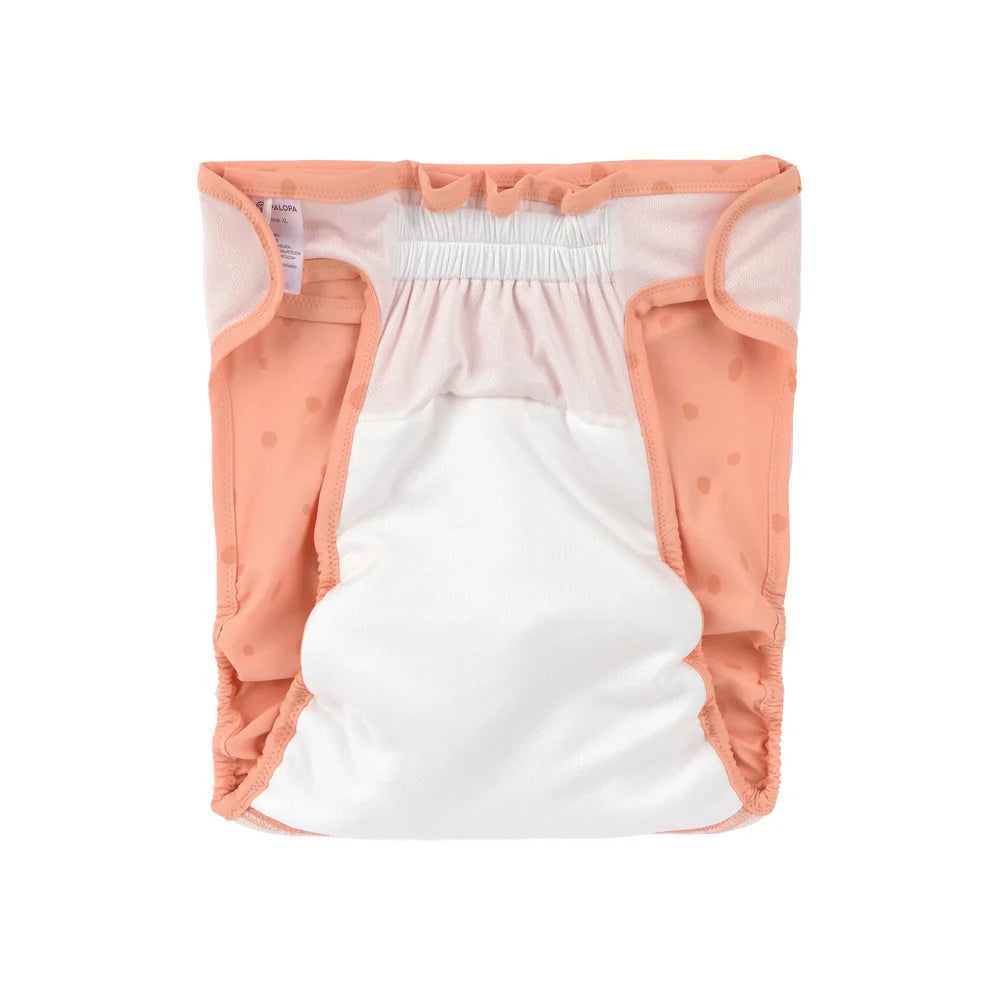 Palopa-Läufigkeitshose-Hundewindel-Glan-Peach-Detail