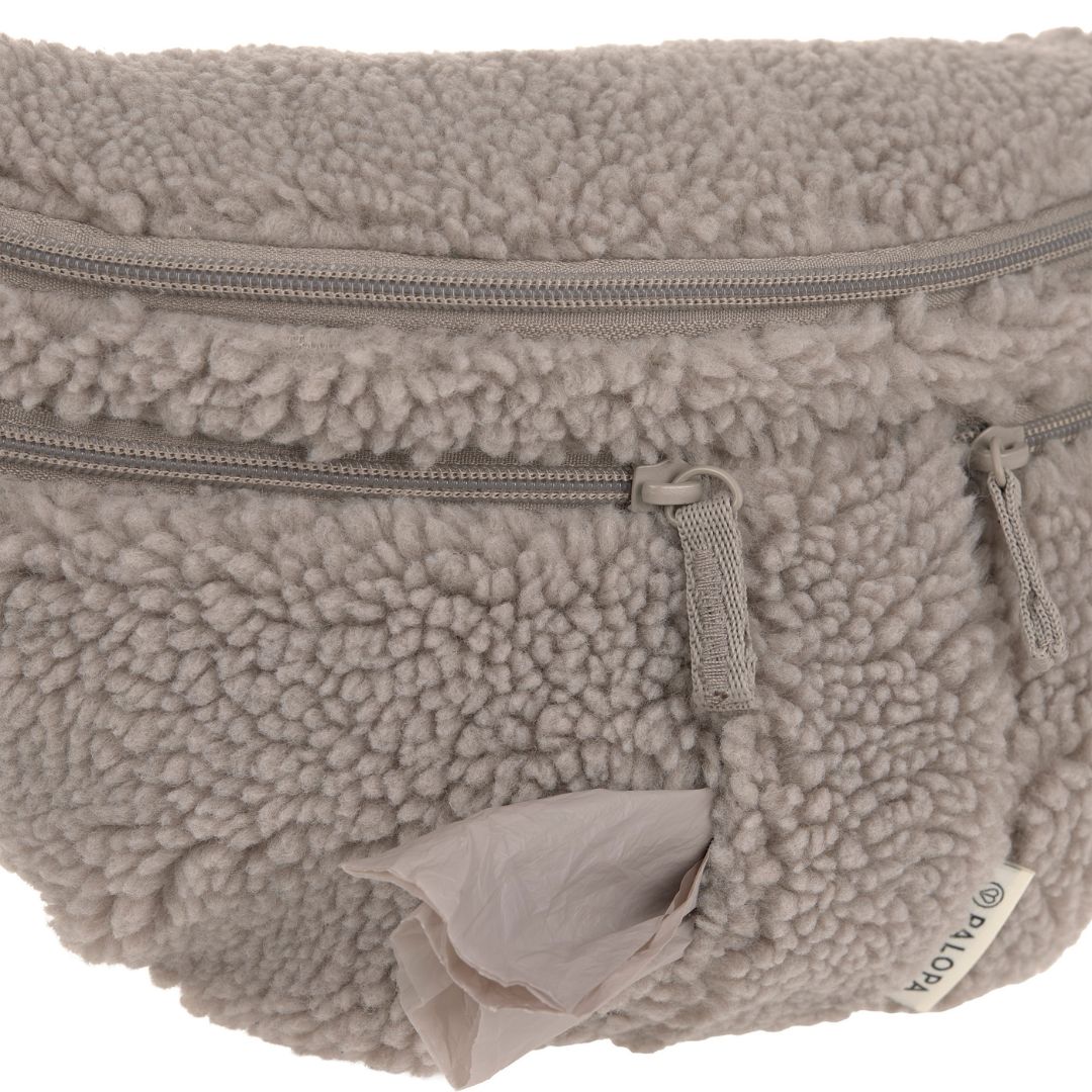 Palopa-Leckerlibeutel-Emma-Teddy-Taupe-Poopbeutel
