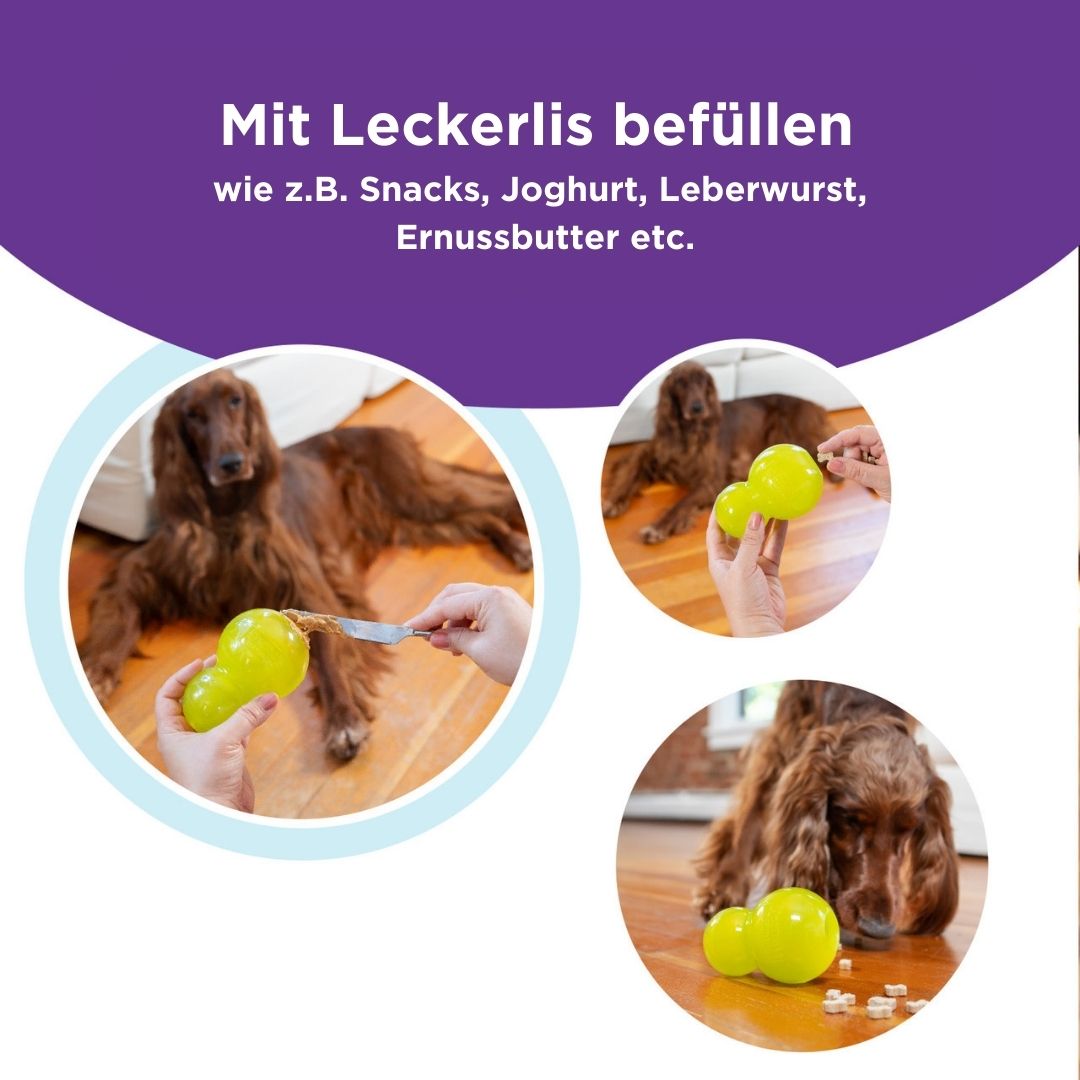 Planet-Dog-Outward-Hound-Double-Tuff-Large-Green-Leckerlis