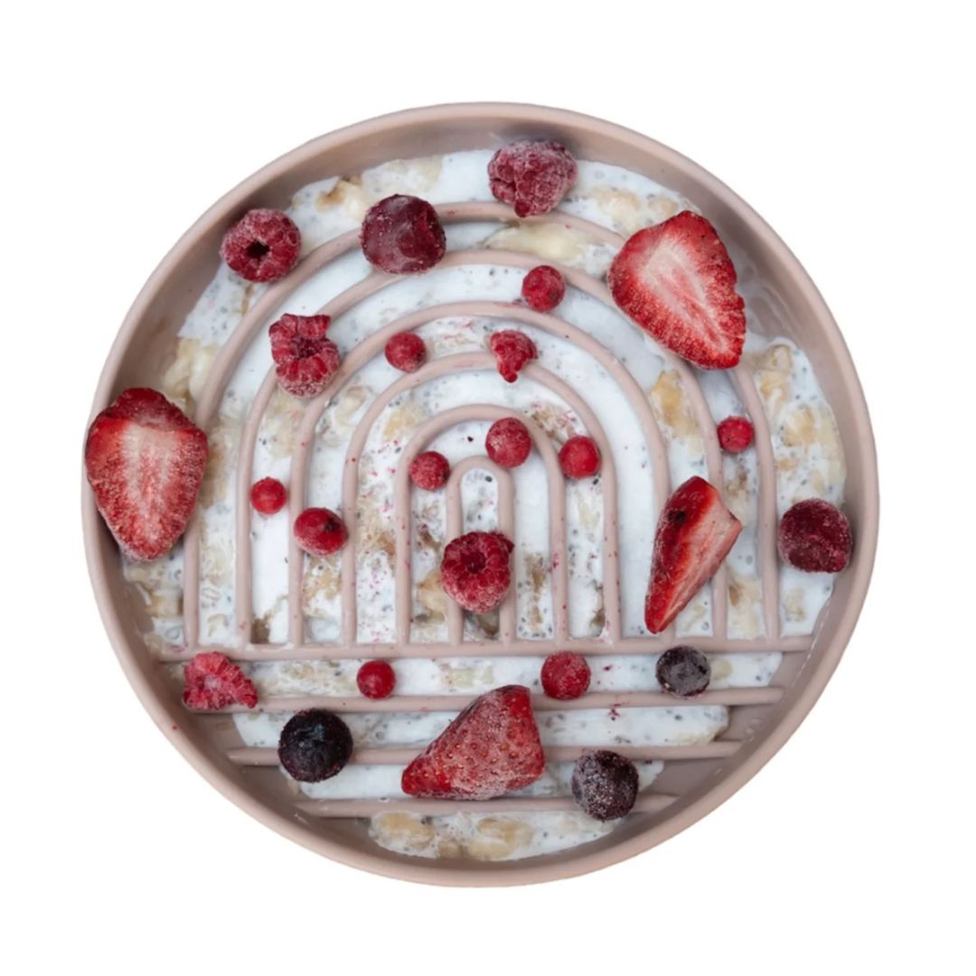 Schleckmatte-Slow-Feeder-Luna-Befüllt