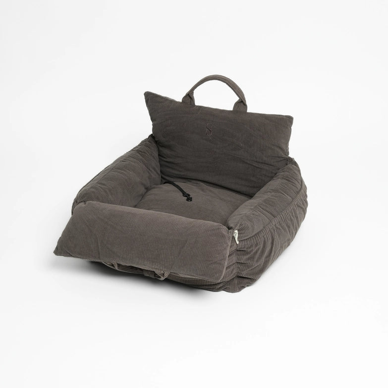 Staey-Hundeautositz-Lara-Cord-2.0-Taupe-2