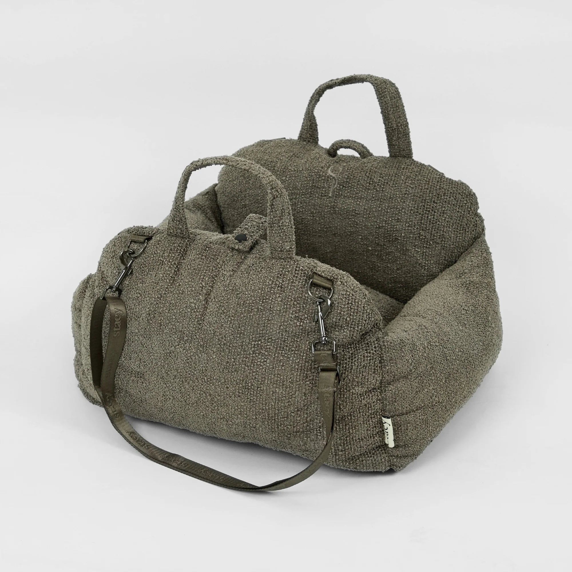 Staey-Hundeautositz-Tova-2-in-1-Chestnut-Bouclé