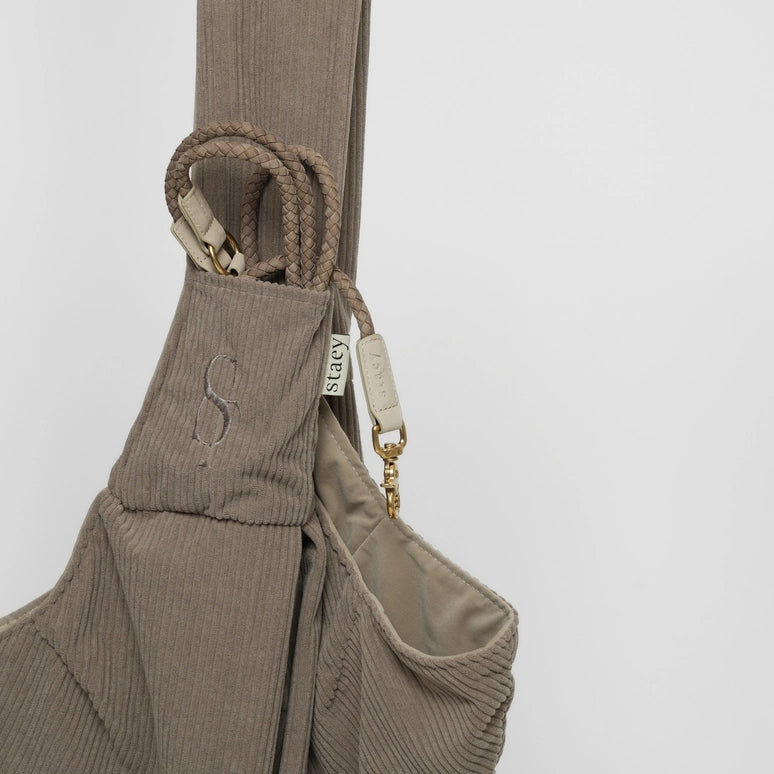Staey-Hundetragetasche-Ava-Cord-Detail