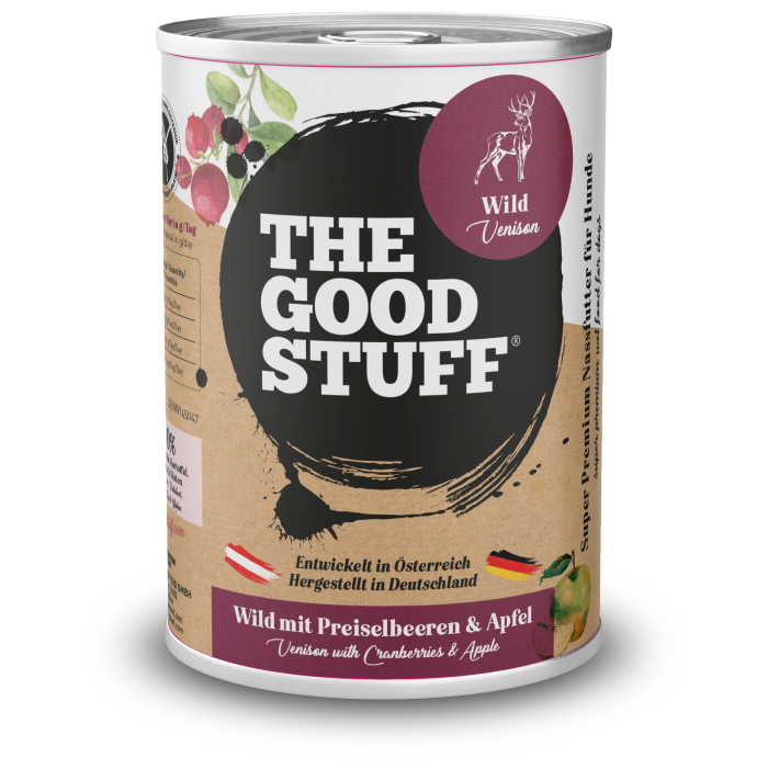 The-Goodstuff-Nassfutter-Feuchtfutter-Wild-Preiselbeere-Apfel-Adult-800g