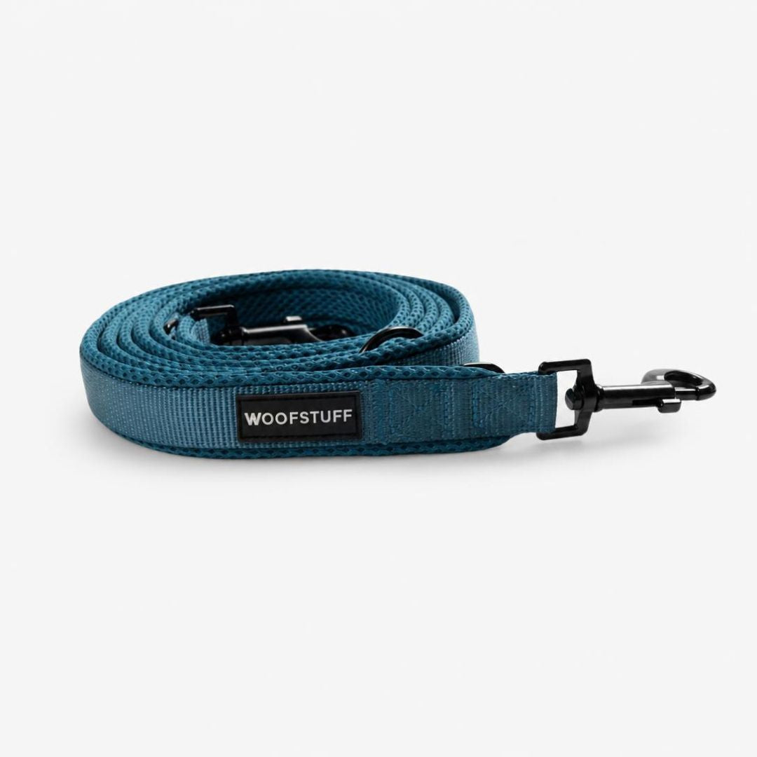 Woofstuff-Hundeleine-Nova-Petrol-Karabiner