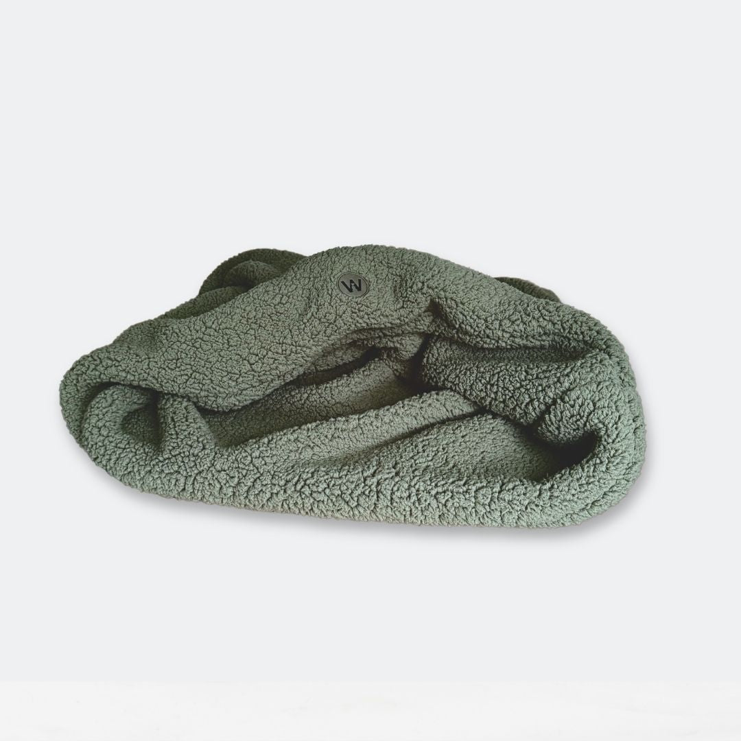 Woofstuff-Hundeschlafsack-Teddy-Soft-Olive-4