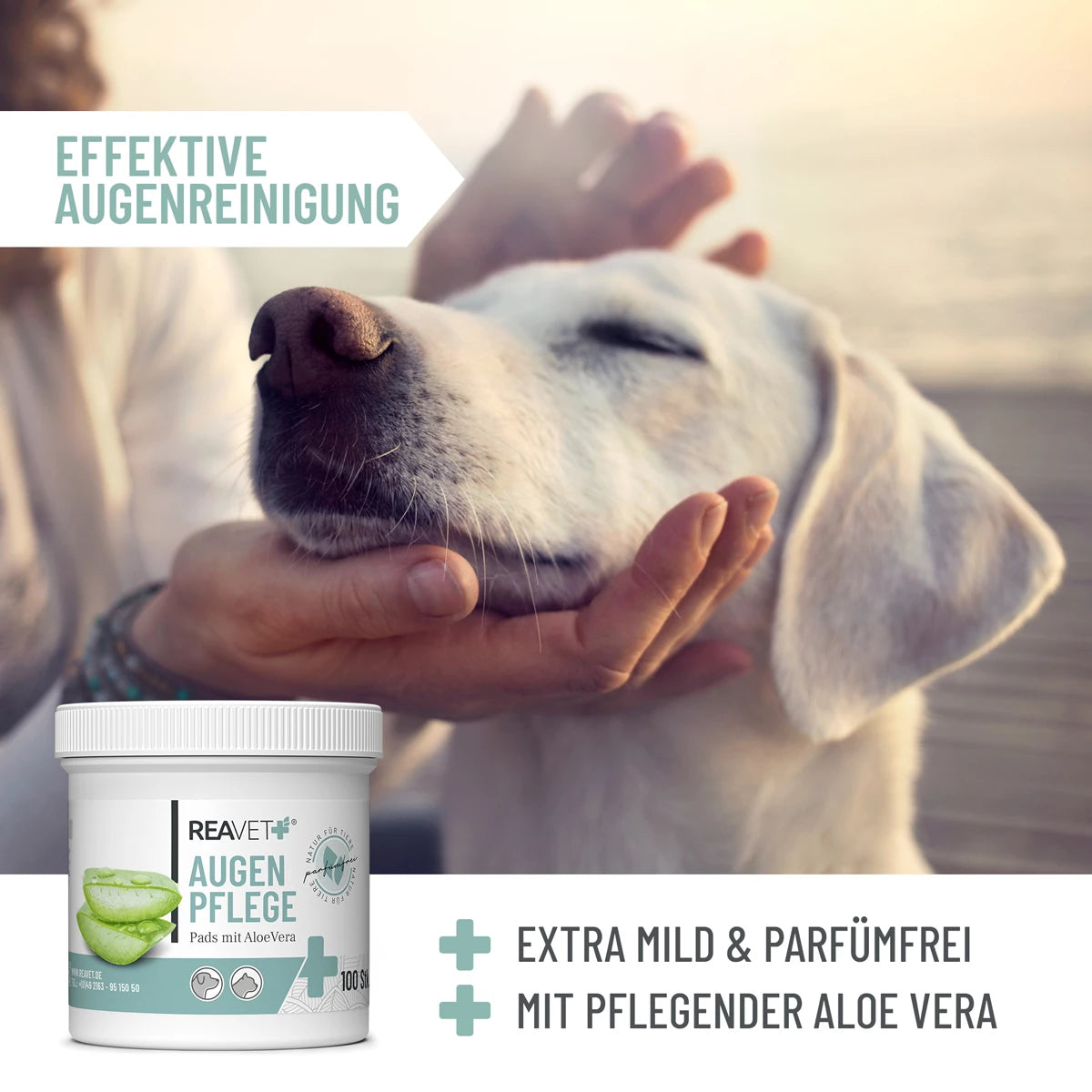 ReaVet-Augenpflege-Pads-mit-Aloe-Vera-Wirkung
