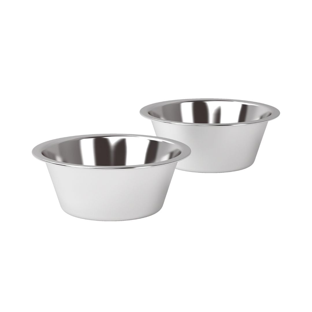 dogBar-Ersatzhundenapf-Edelstahl-M-2erSet