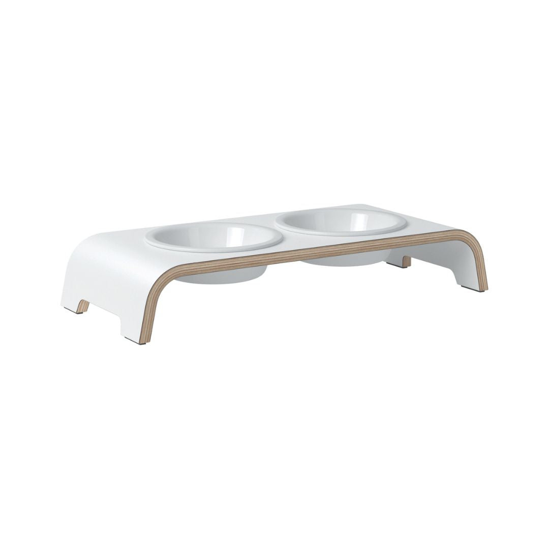 dogBar-Napfständer-Weiß-Porzellan-S