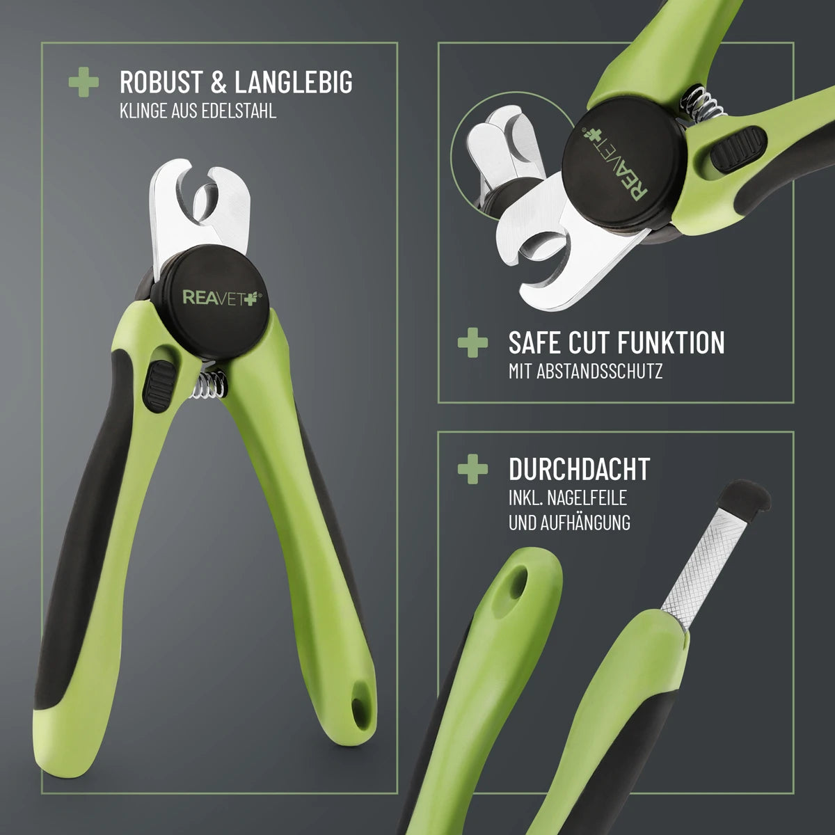 ReaVET-Krallenschere-S-XL-Features