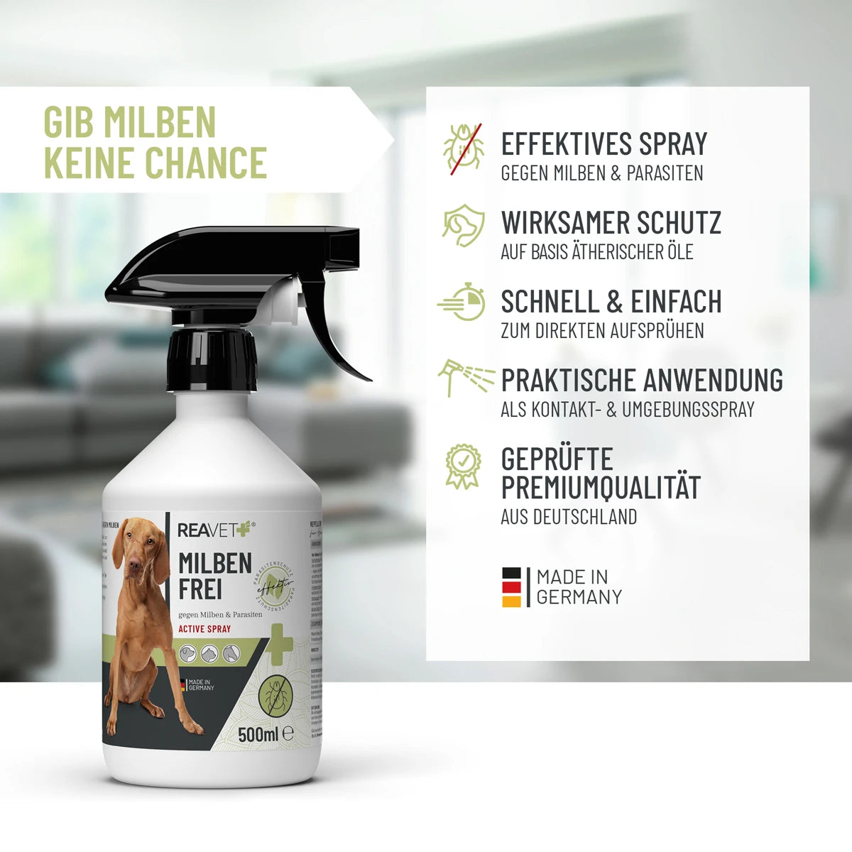 Reavet-Milben-Spray-Wirkung