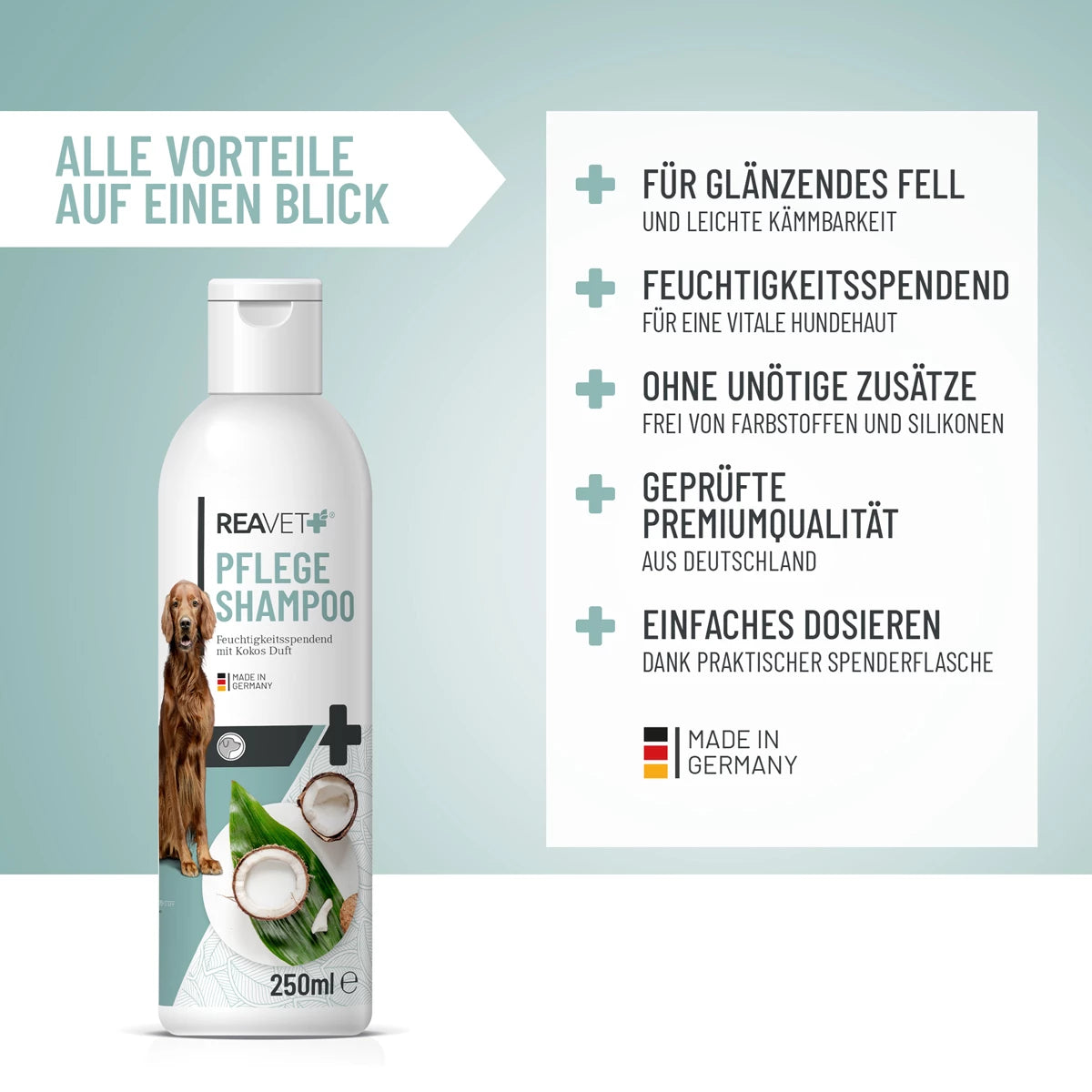 ReaVET-Hundeshampoo-Pflegeshampoo-Kokos-Vorteile