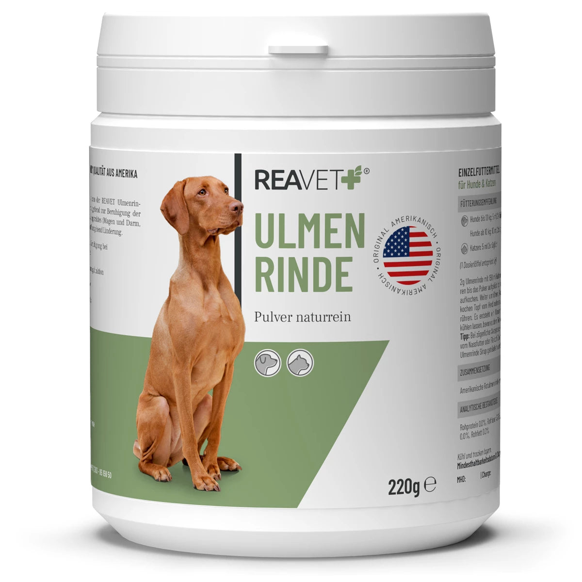 ReaVet-Ulmenrinde-Pulver-Naturrein-220g