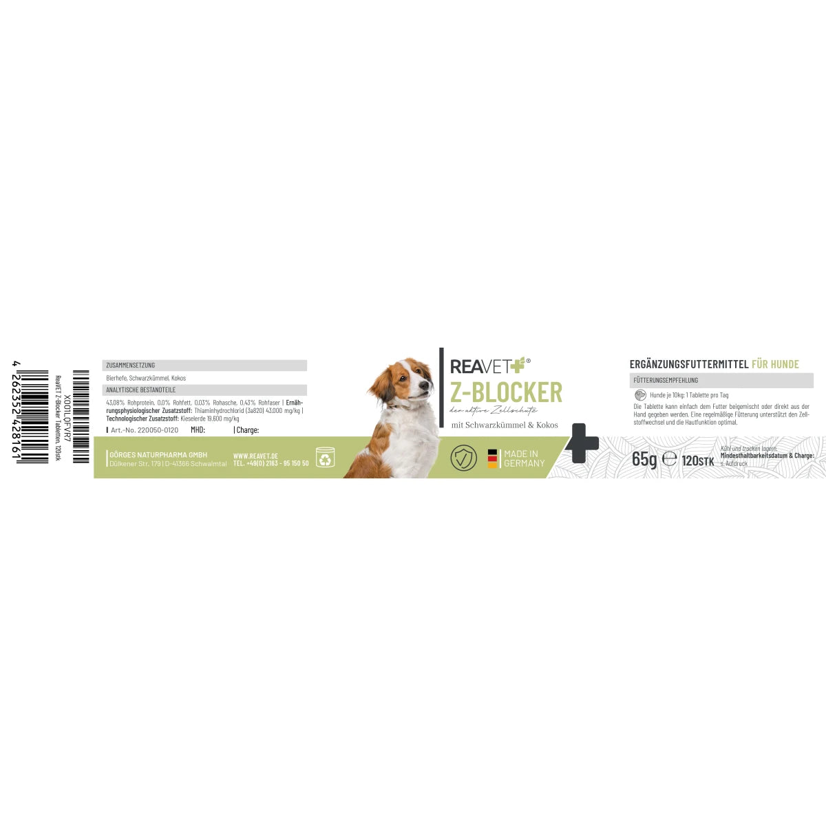 Z-Blocker Tabletten für Hunde