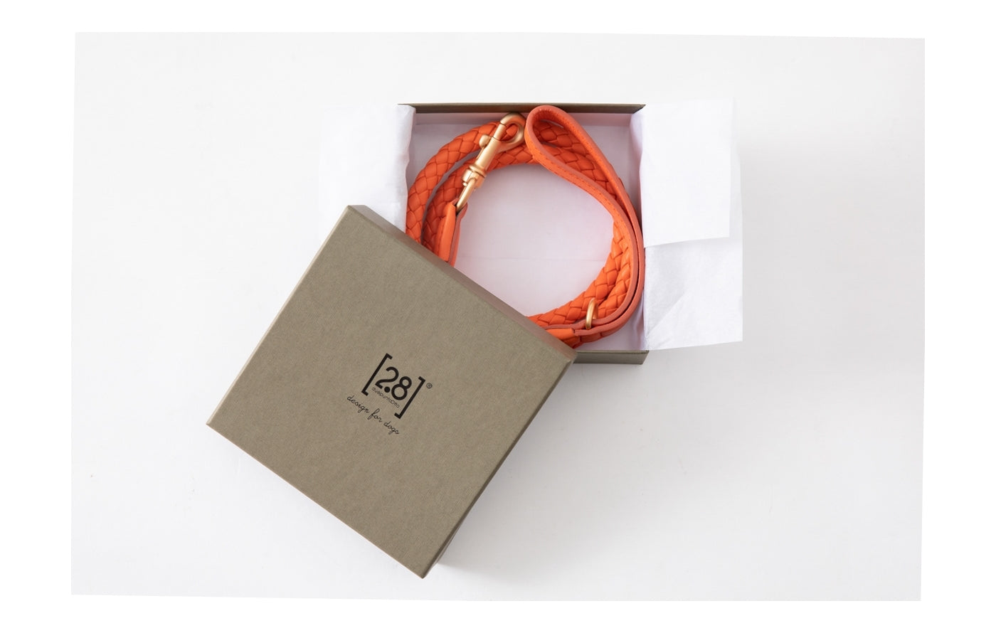 2.8-duepuntootto-ferdinando-leather-leash-hundeleine-tangerine-orange-Leine