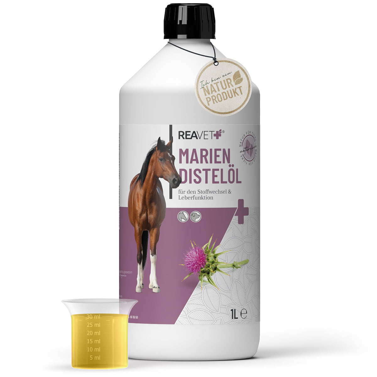 ReaVet-Mariendistelöl-1L