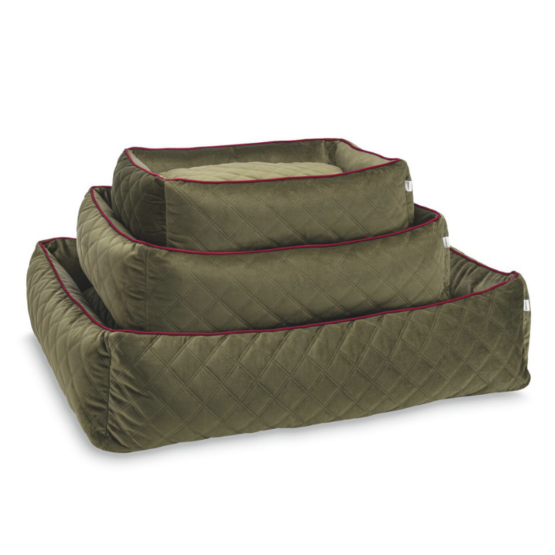 Hundebett Oxford Ortho oder Classic Olive