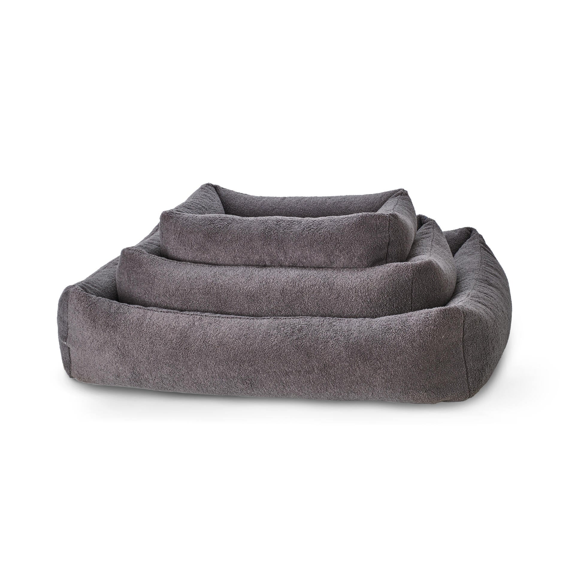 Laboni-Classic-Hundebett-Teddy-Grey-alle-Größen