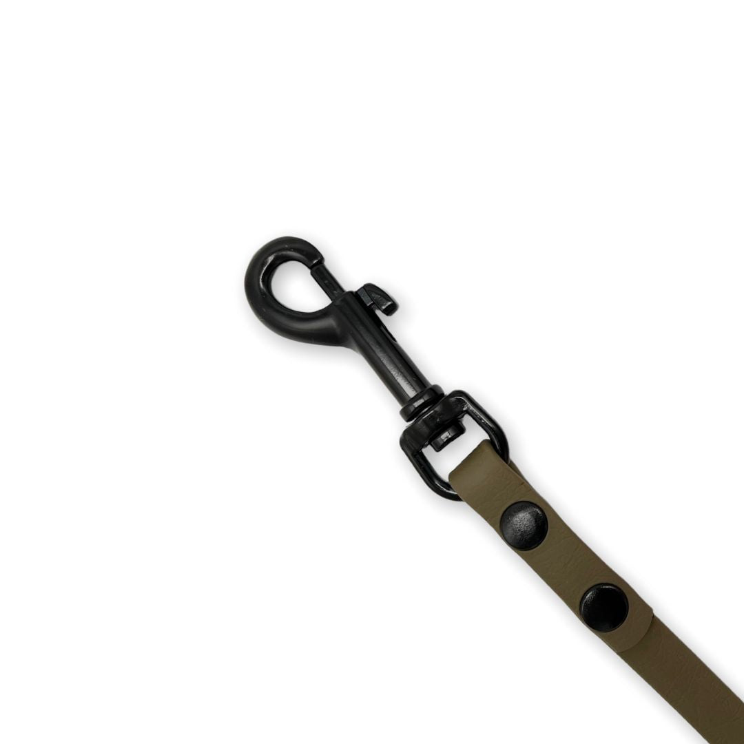 Cityleine-Neo-BioThane-Olive-S-Detail