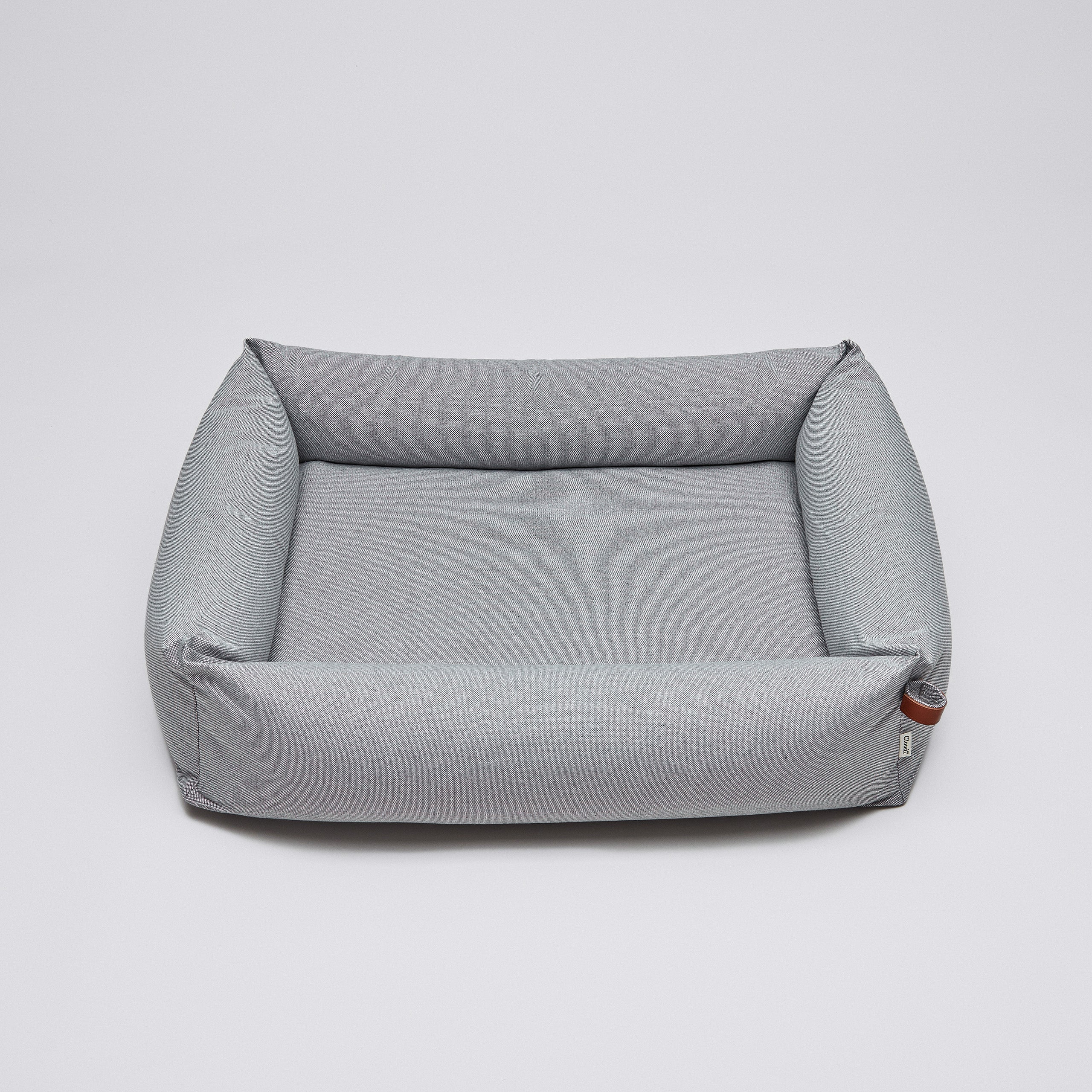 Hundebett Sleepy Deluxe Tweed Grey
