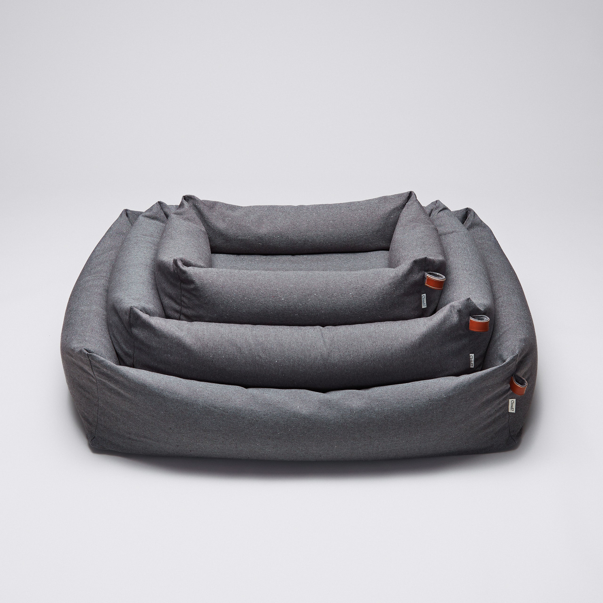 Hundebett Sleepy Deluxe Tweed Taupe