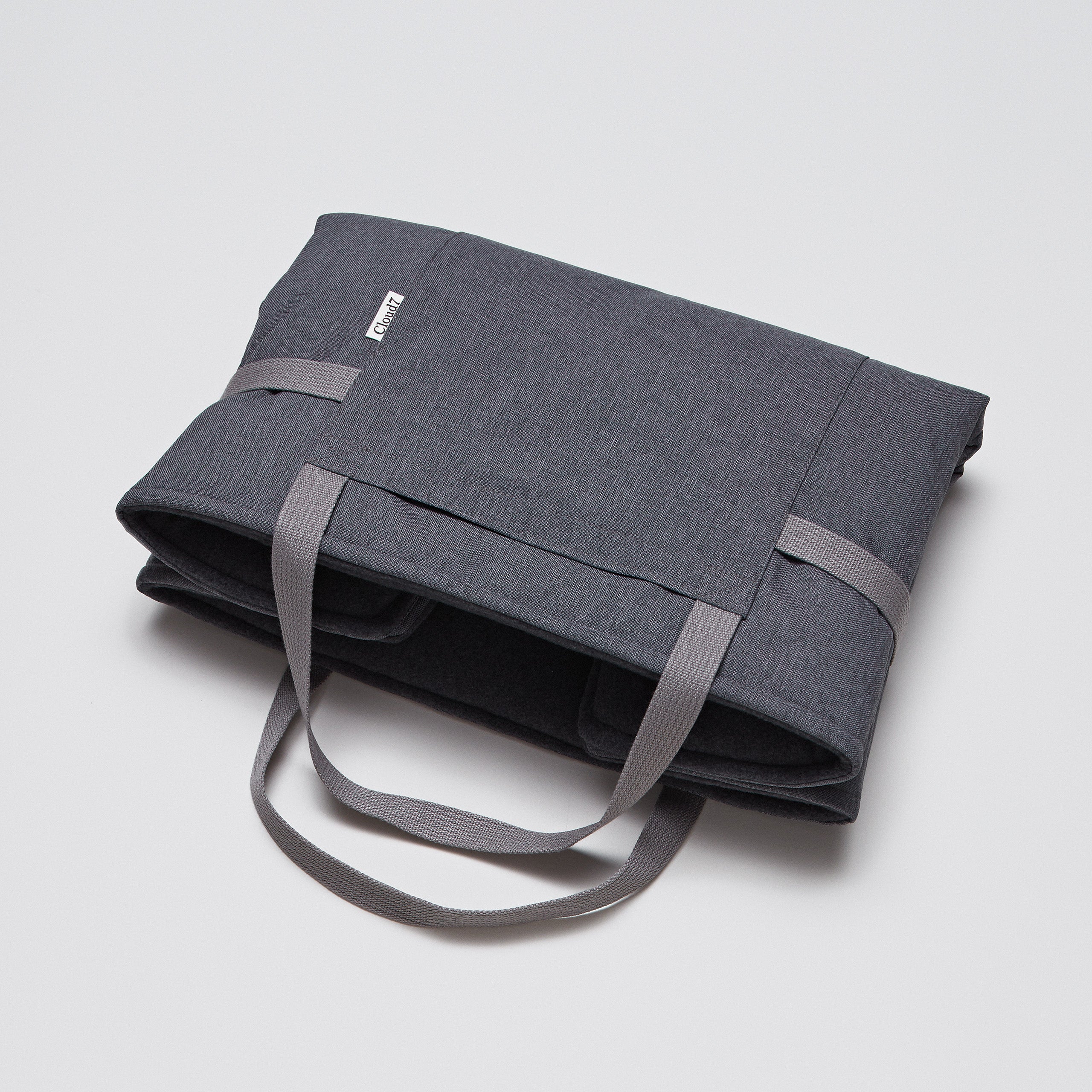Hundereisebett Wasserabweisend Mid Grey-Dark Grey