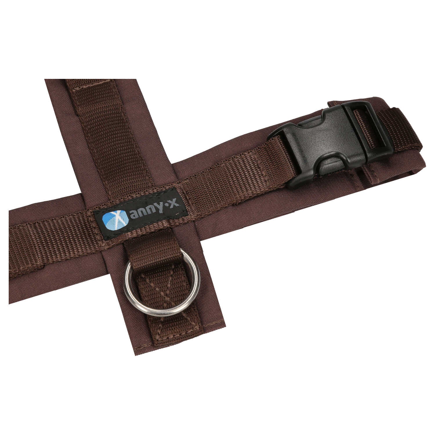 AnnyX-Hundegeschirr-Fun-Braun-Braun-Detail