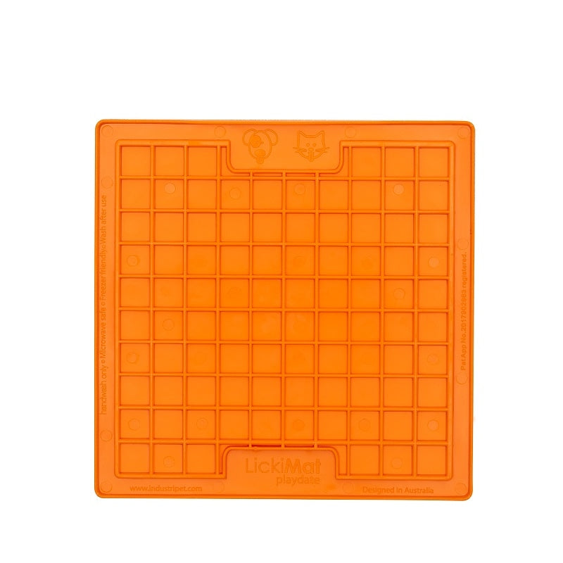 Playdate Schleckmatte Orange