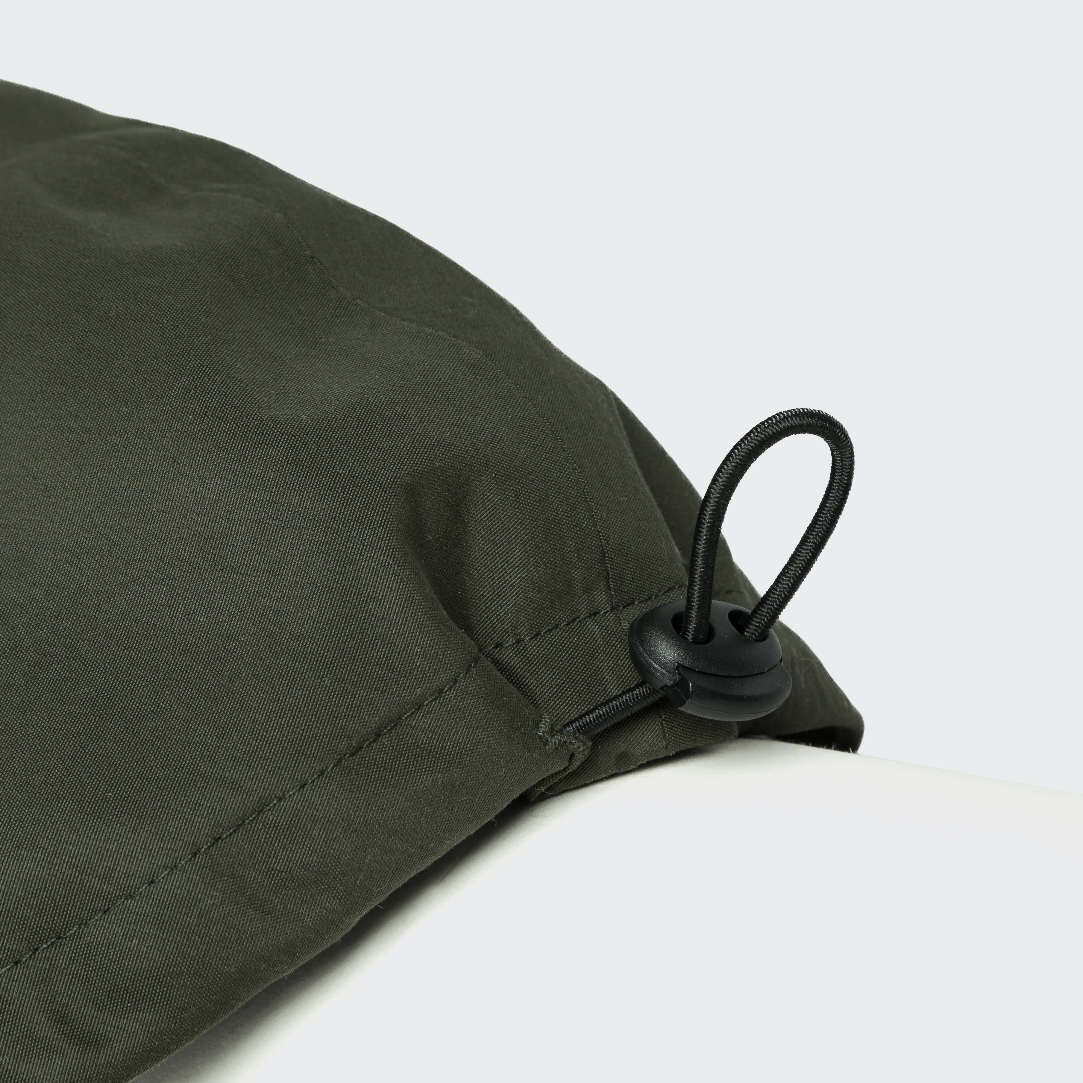 Cloud7-Hunderegenmantel-Dublin-Dark-Olive-Detail