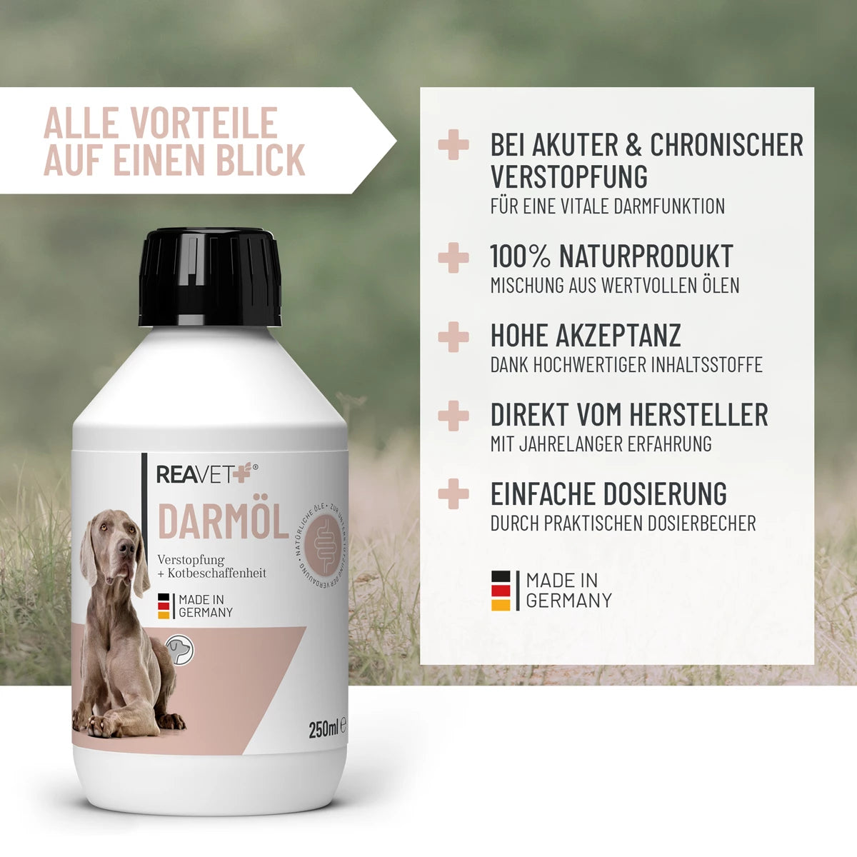 ReaVET-Darmöl-250ml-Wirkung