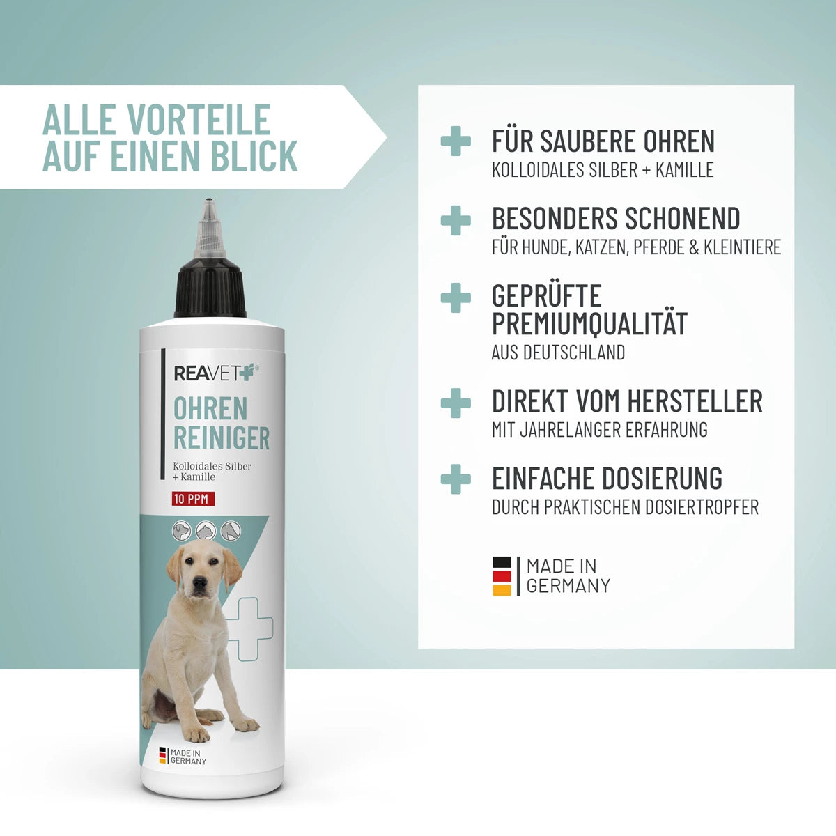 ReaVet-Ohrenreiniger-Kollodiales-Silber-Vorteile