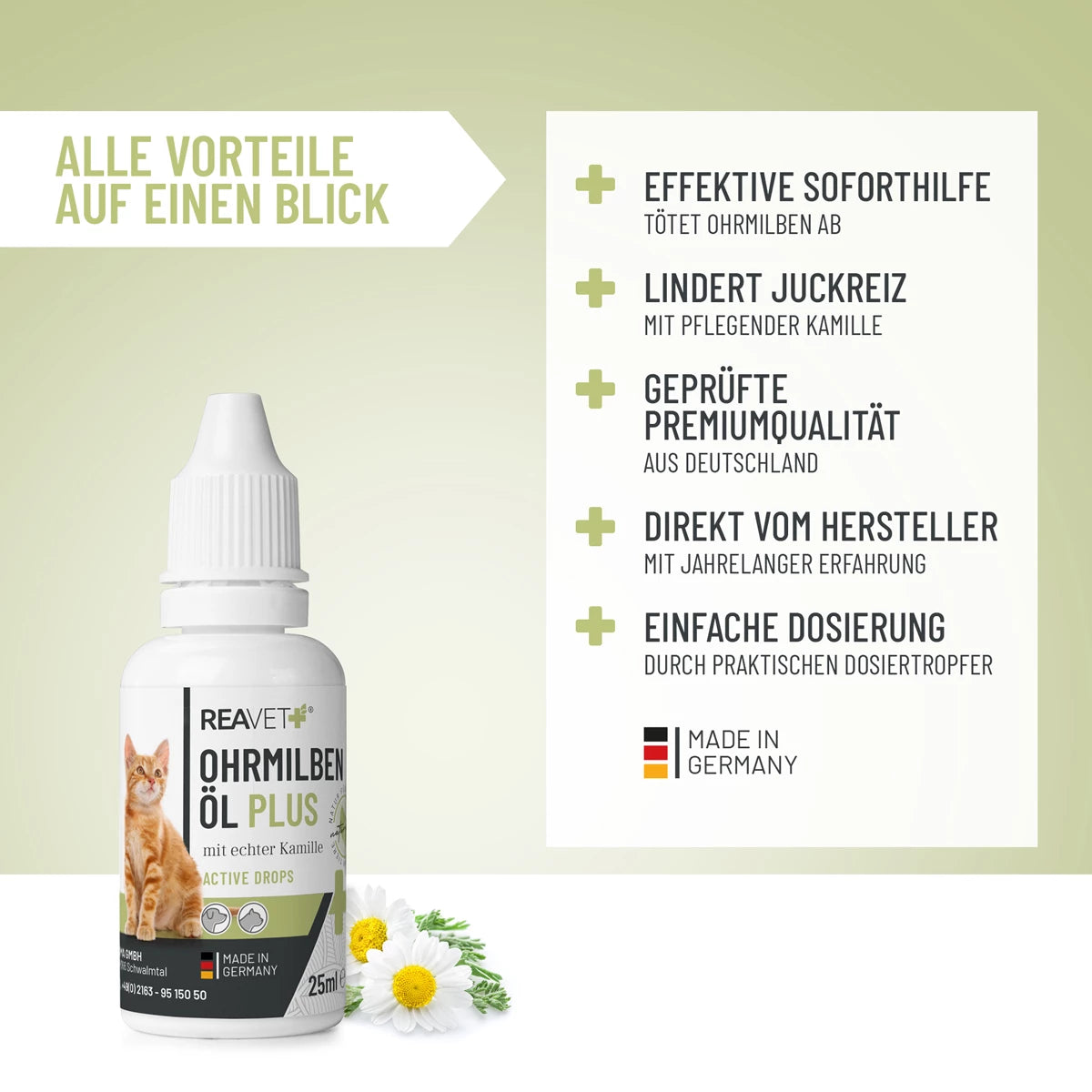 Ohrmilbenöl Plus
