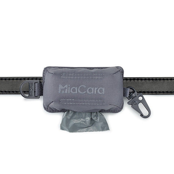 MiaCara-Kotbeutelspender-Poop-Beutel-Halter-Sacchetto-Asphalt-Detail
