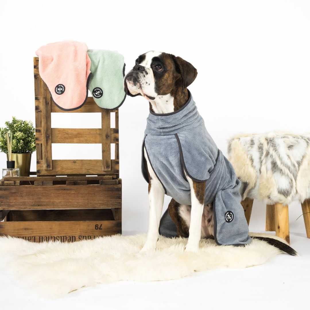 My-Dogs-Suit-Hundebademantel-Hundeschlafmantel-Fluffy-Grey-Mood