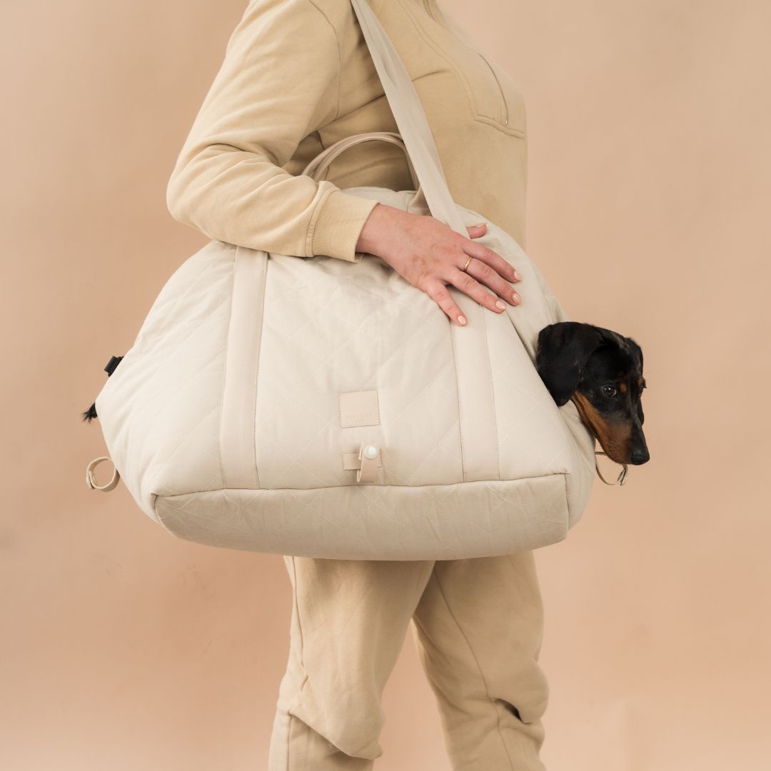 Hundeautositz-Hundetasche-Fuzzyard-Sandstone-Mood