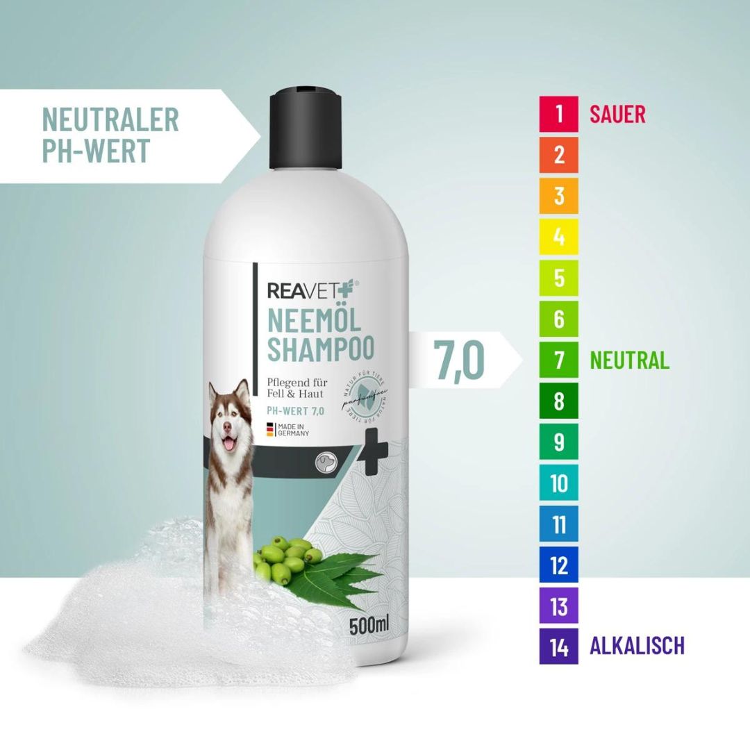 ReaVet-Neemöl-Shampoo-Hundeshampoo-PH-Wert