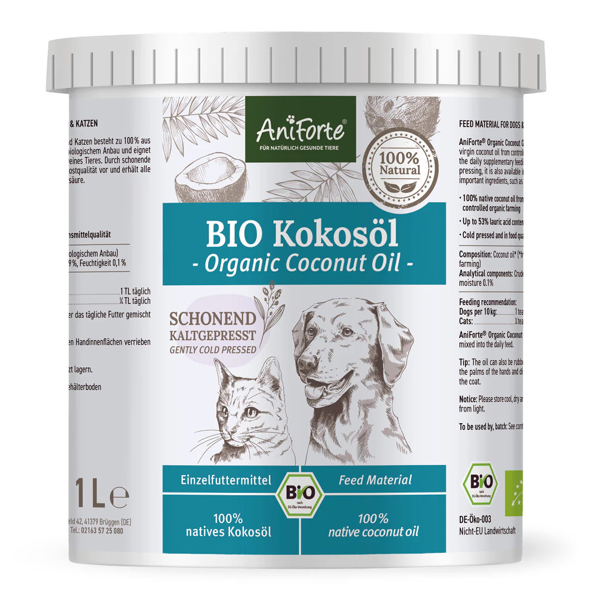 Aniforte-Bio-Kokosöl