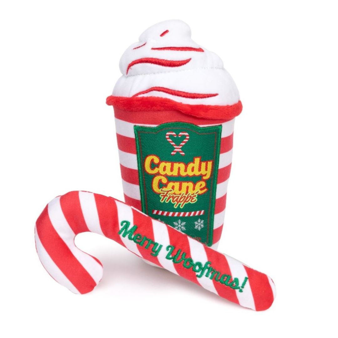 Hundespielzeug-Fuzzyard-Candy-Cane-Frappee-Candy-Cane-Set