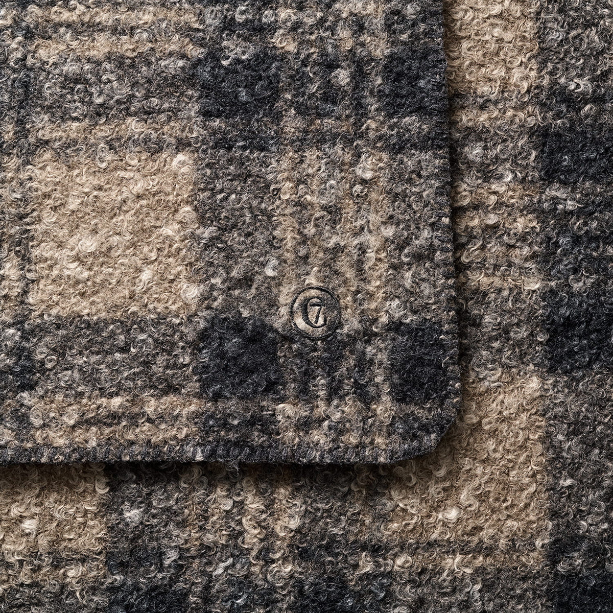Hundedecke Bouclé Tartan