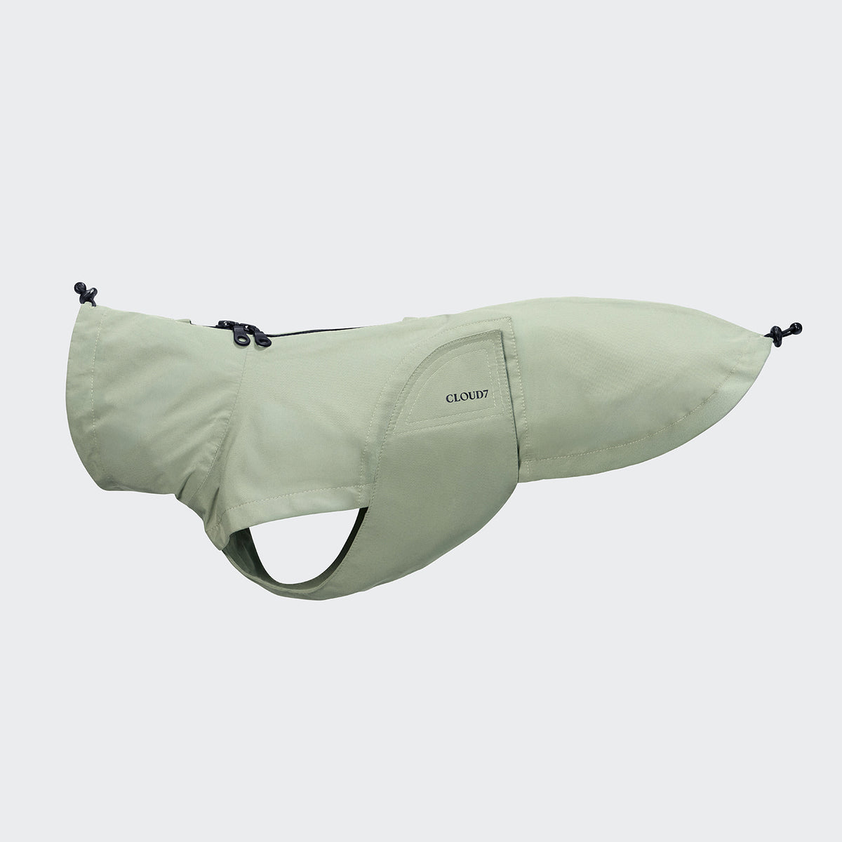 Hunderegenmantel Dublin 2.0 DACKEL Dusty Mint