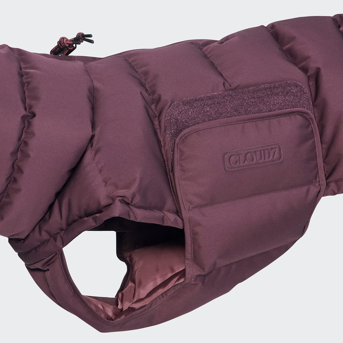 Hundemantel Alaska Dark Aubergine
