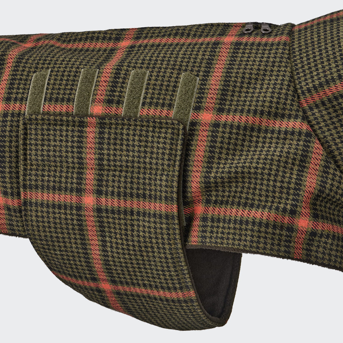 Hundemantel Brooklyn Tartan Green