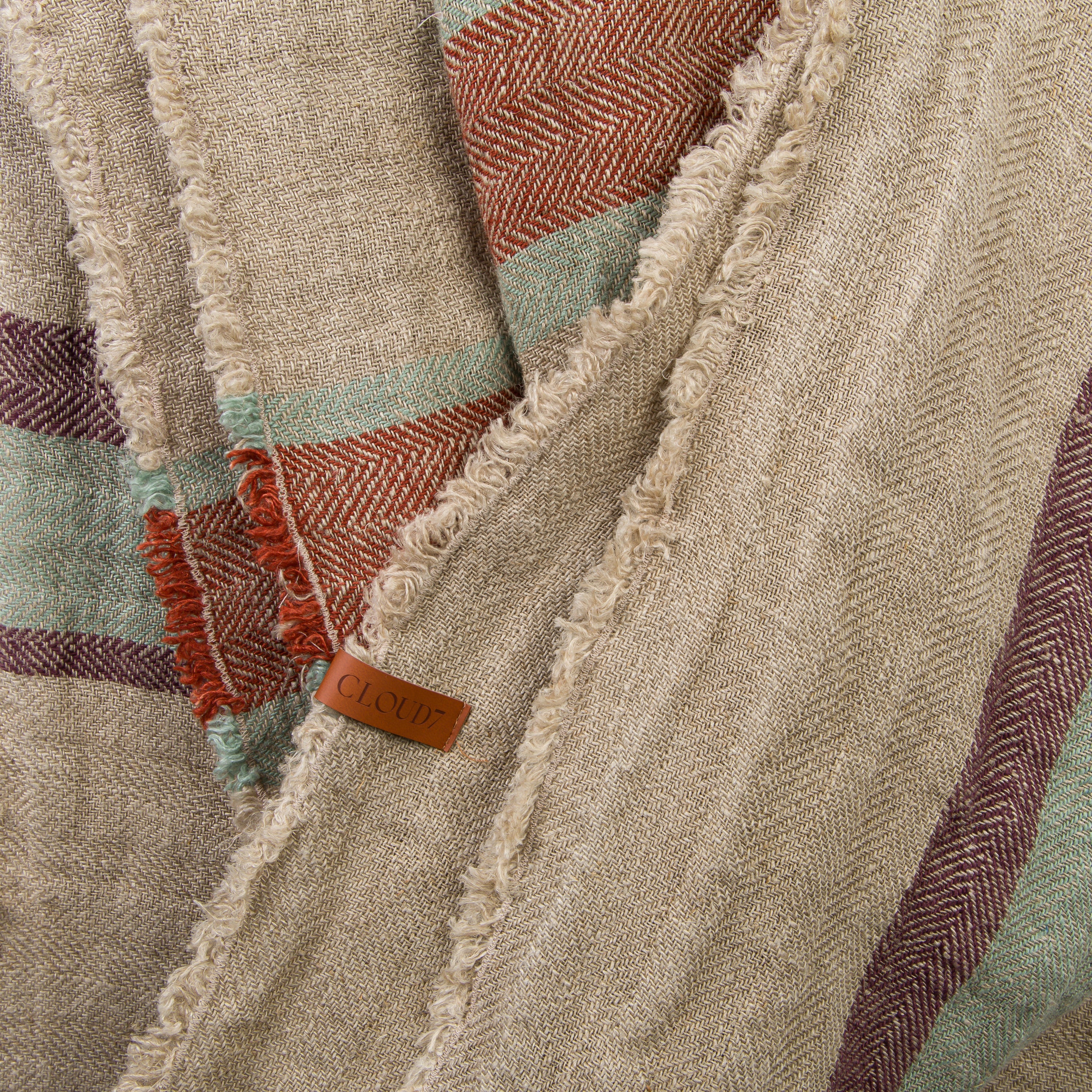 Hundedecke Linen Stripes
