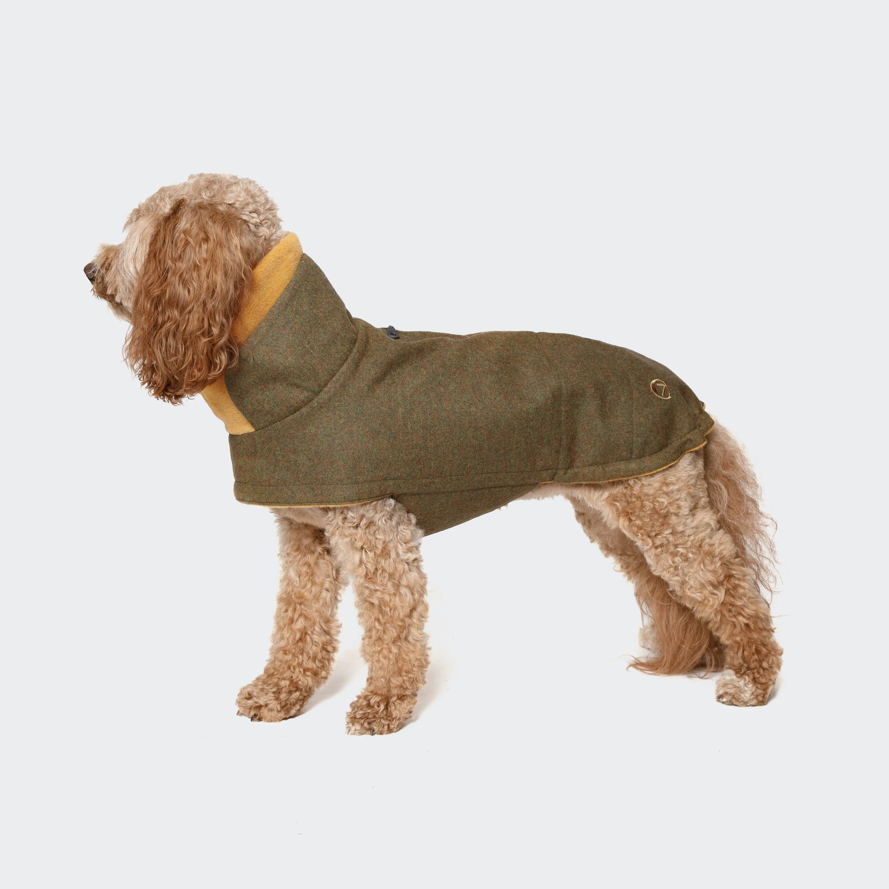 Hundemantel Brooklyn Flanell Autumn Green