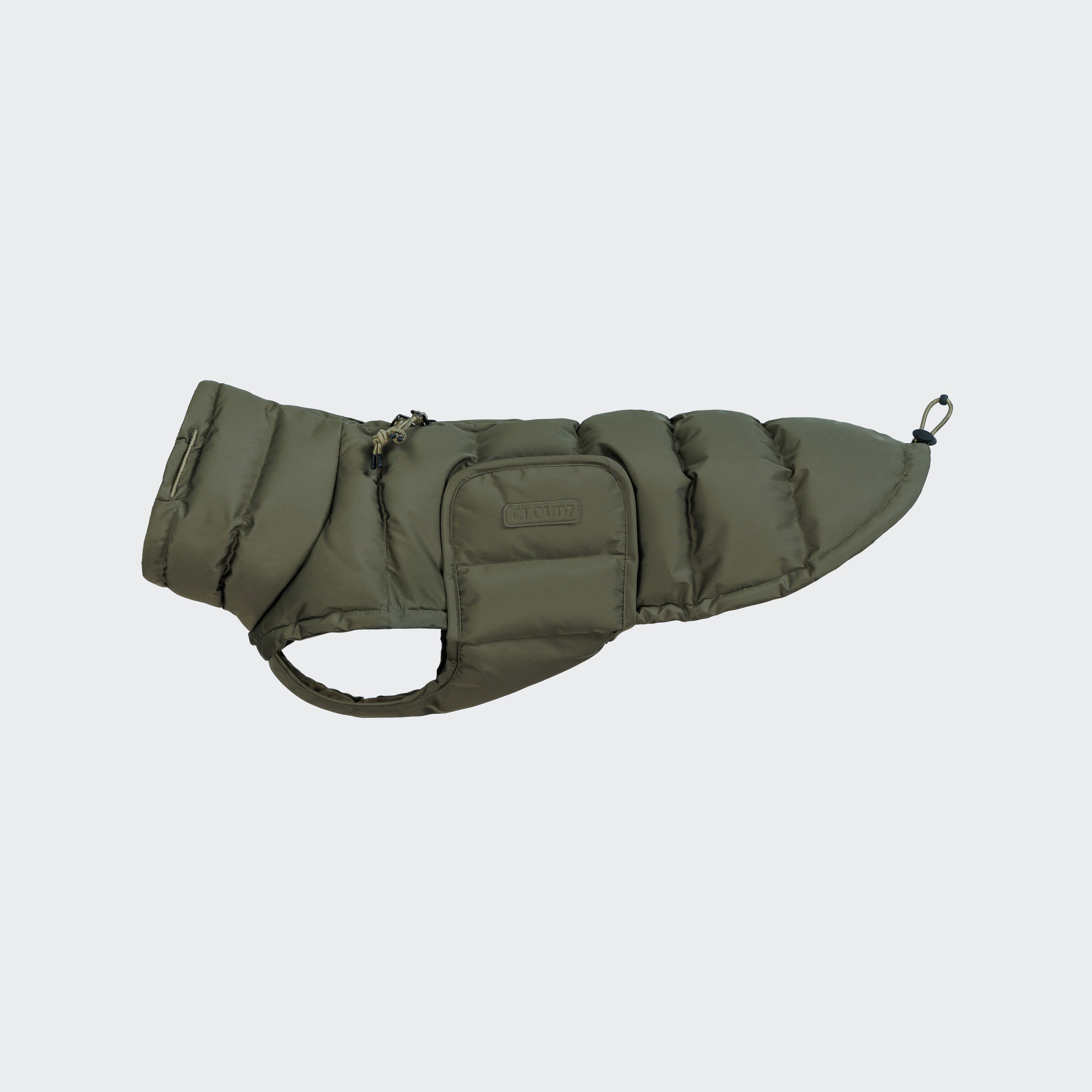 Hundemantel DACKEL Alaska Light Olive