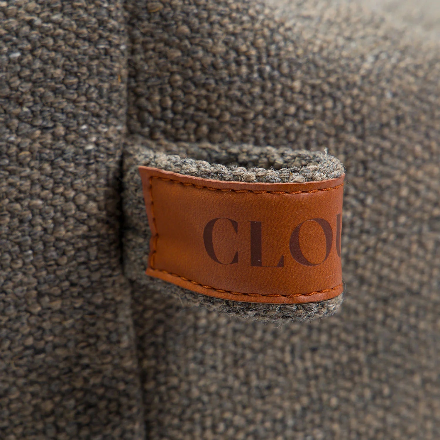 Cloud7-Hundebett-Sleepy-Deluxe-Linen-Taupe-Detail